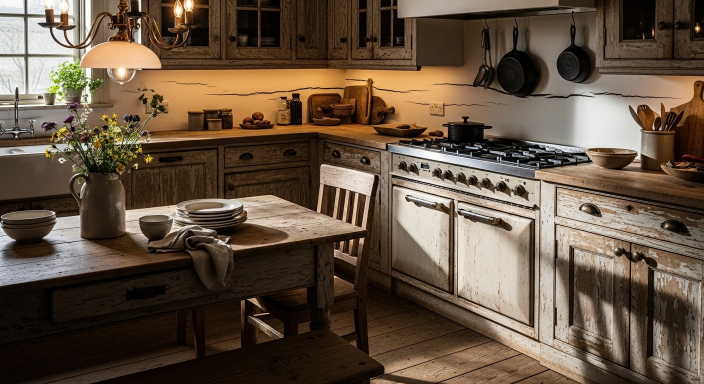 Distressed Wood Finishes