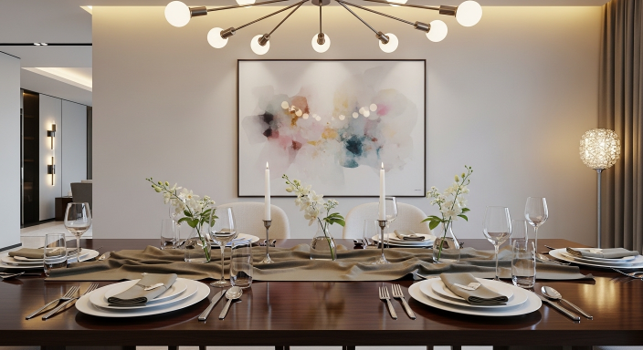 Elegant Table Runner Design