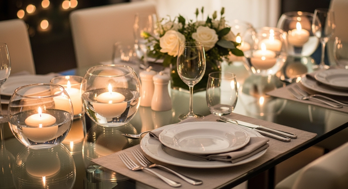 . Floating Candle Bowls