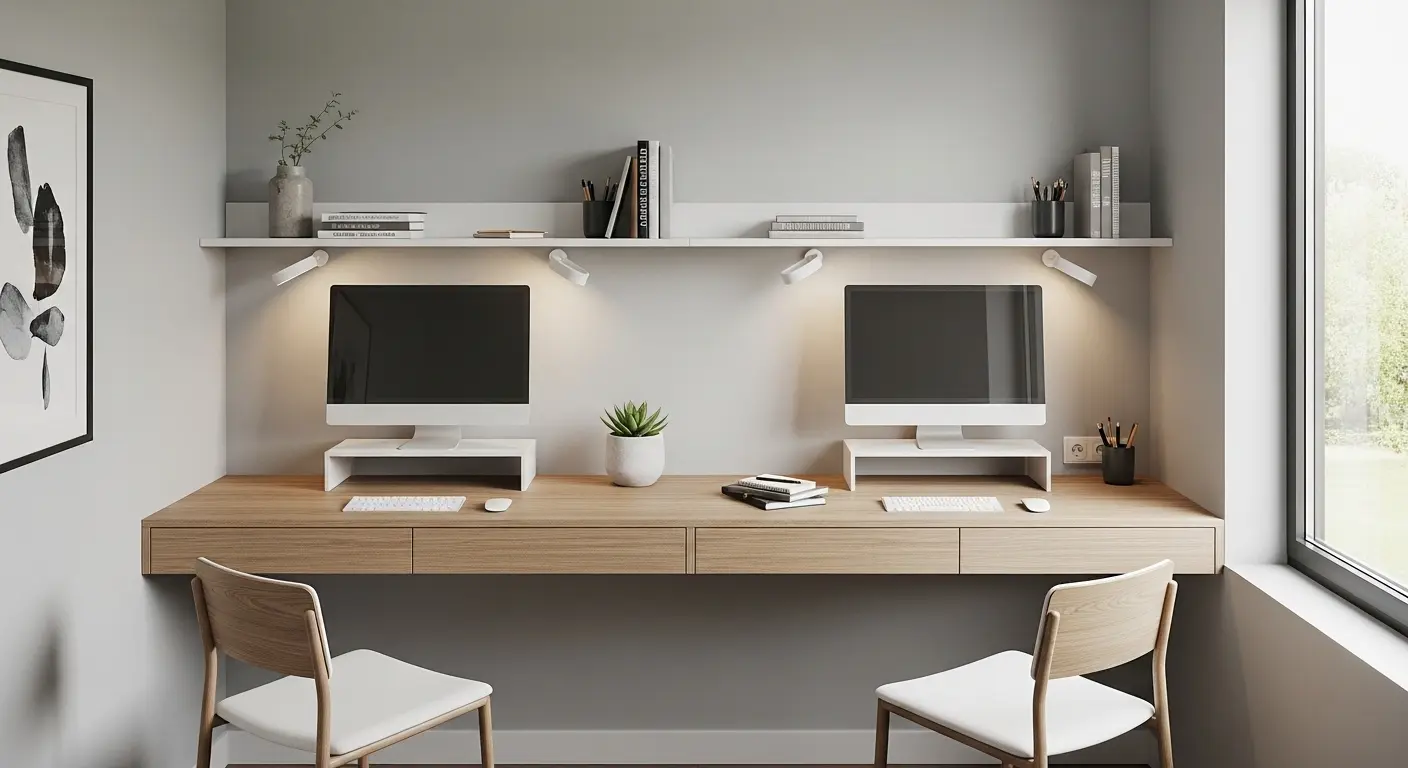 Floating Desk Design