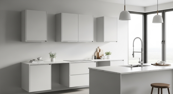 Floating Upper Cabinets