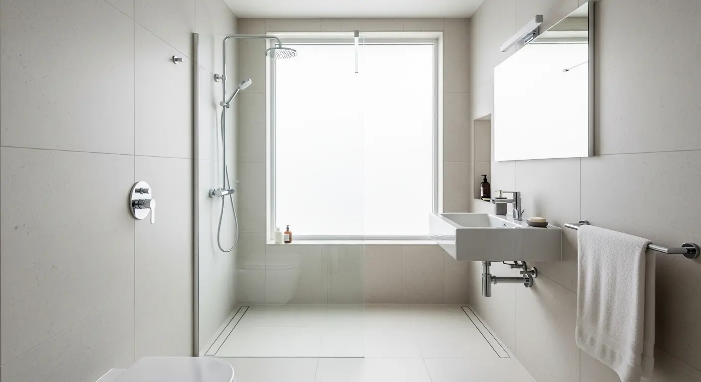 Glass Shower Panels for Openness