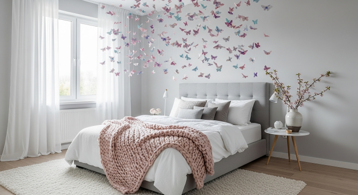 Hanging Butterfly Decorations