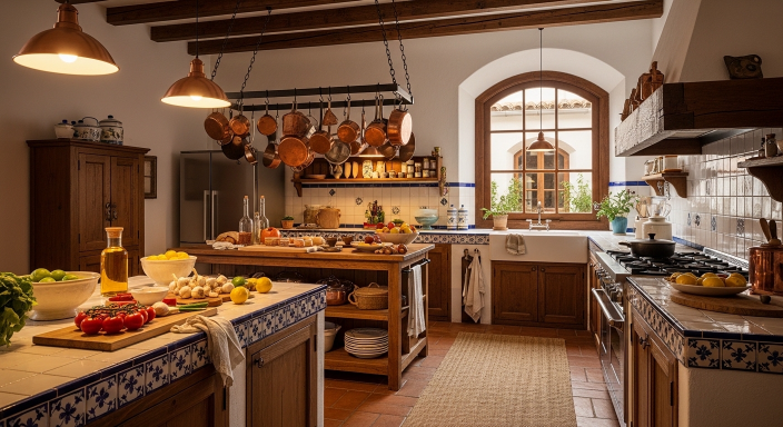Hanging Copper Cookware