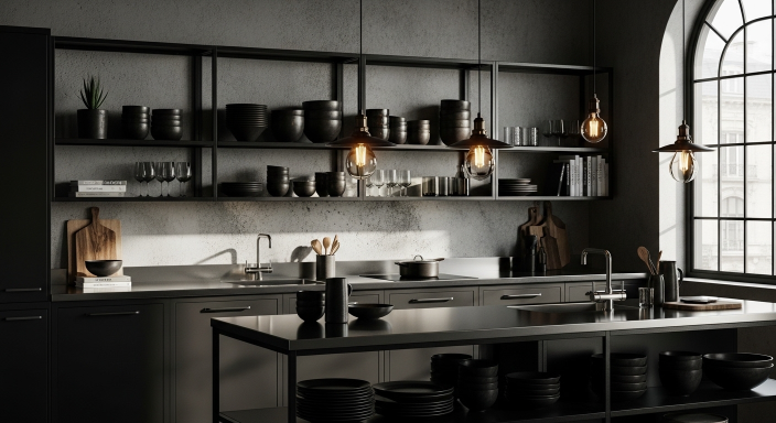 Industrial Metal Accents