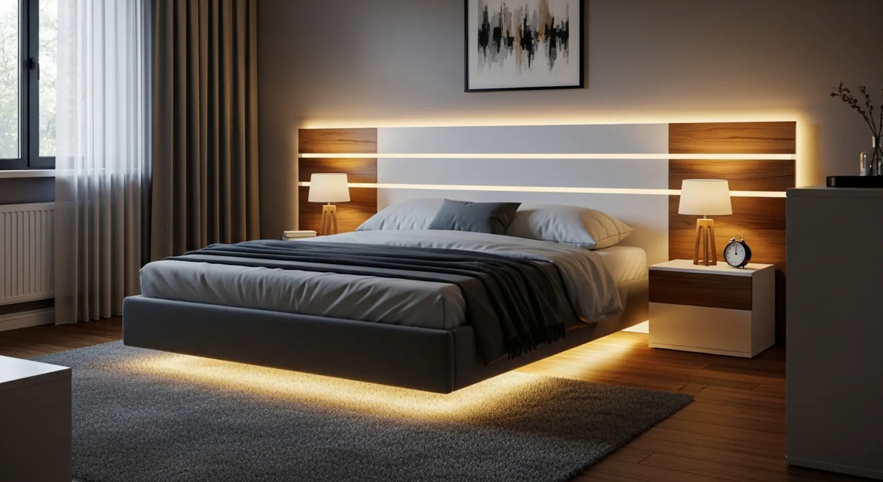 LED Strip Lighting for Soft Glow