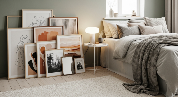 Layered Frame Leaning Style