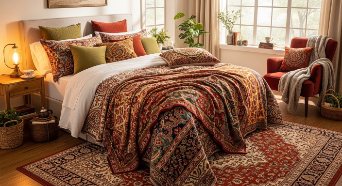 Layered Textiles and Throws