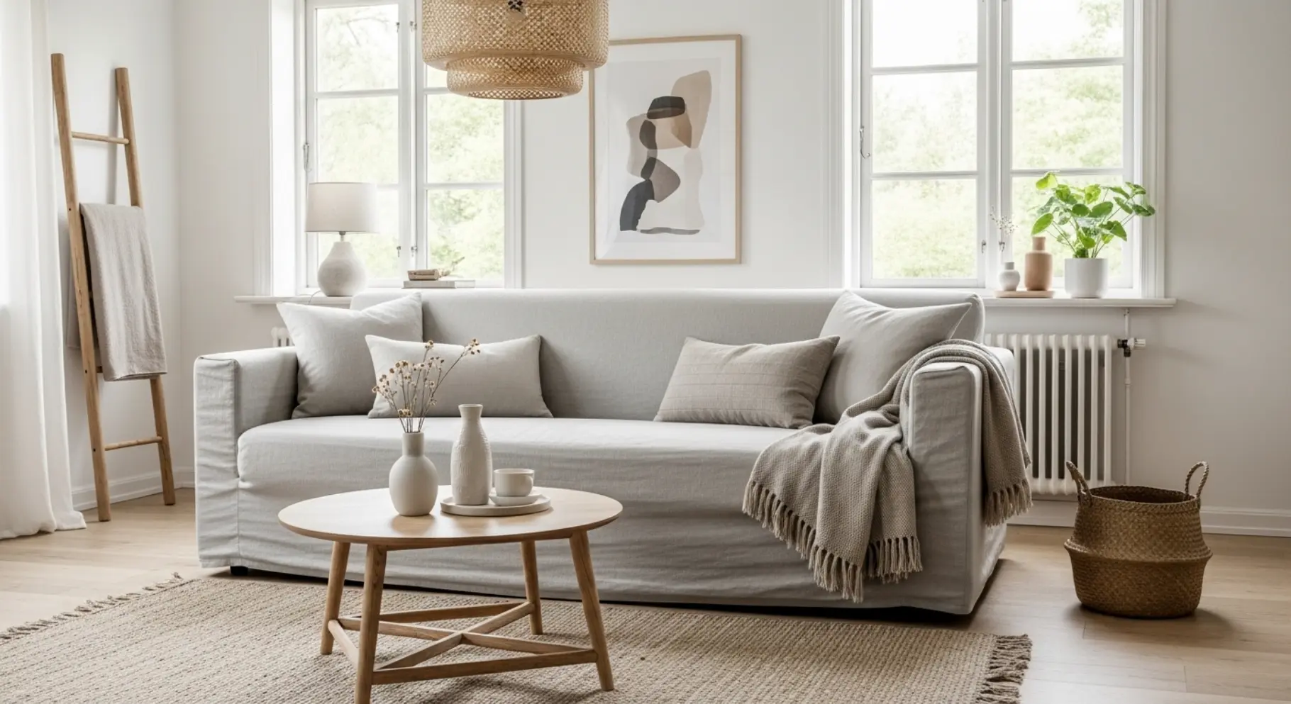 Light Fabric Sofa Covers