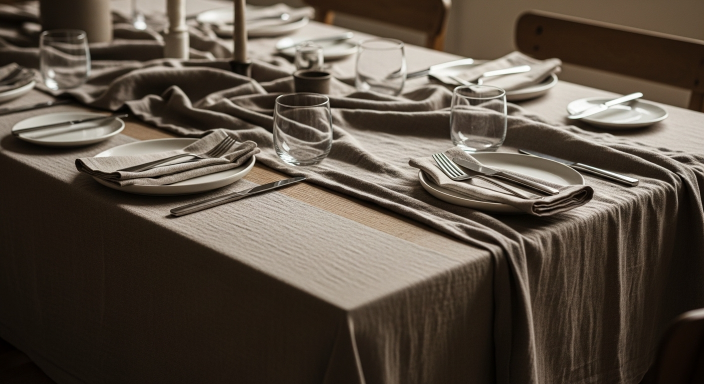 Linen Table Settings