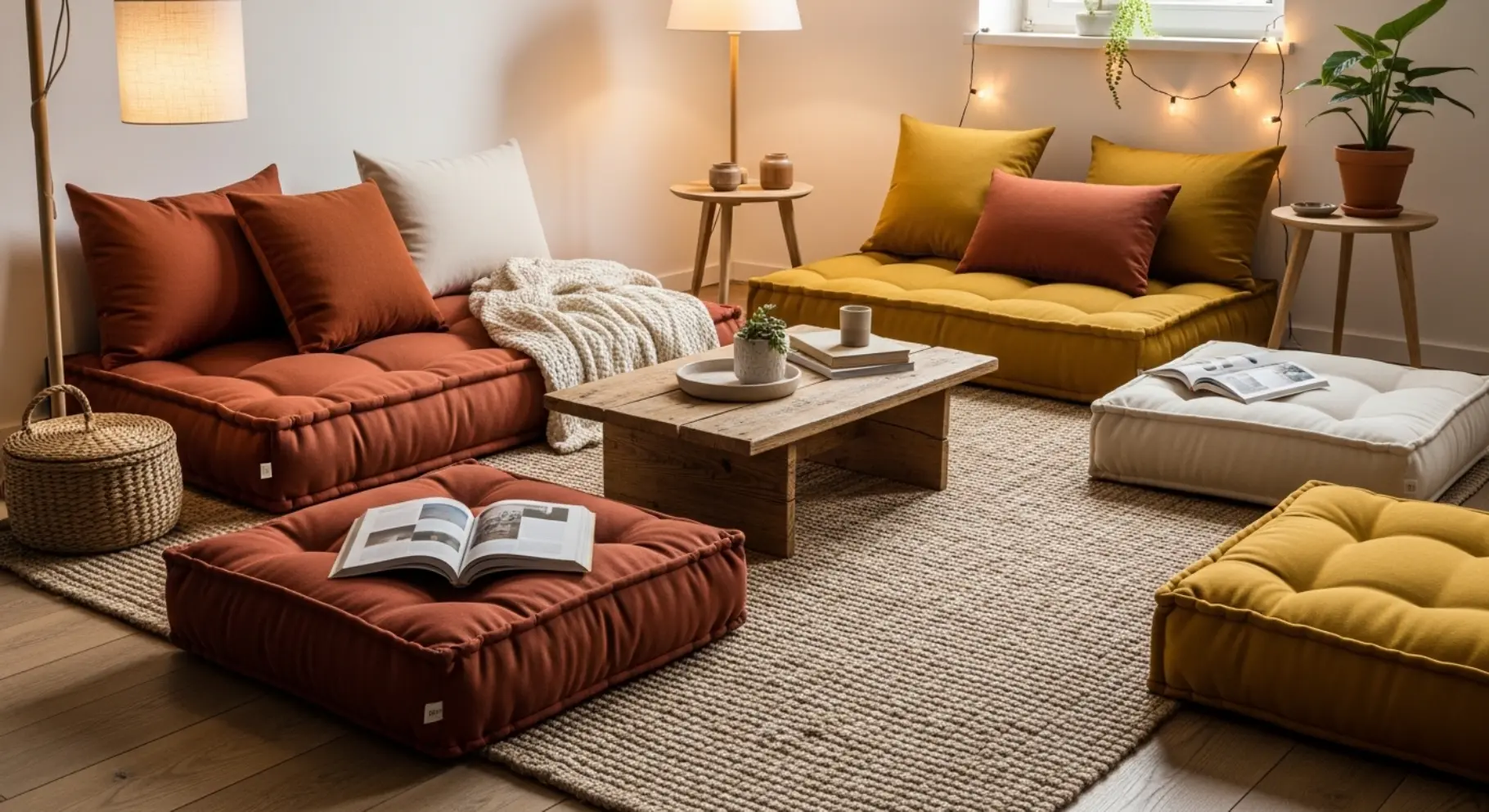 Low Seating Arrangement