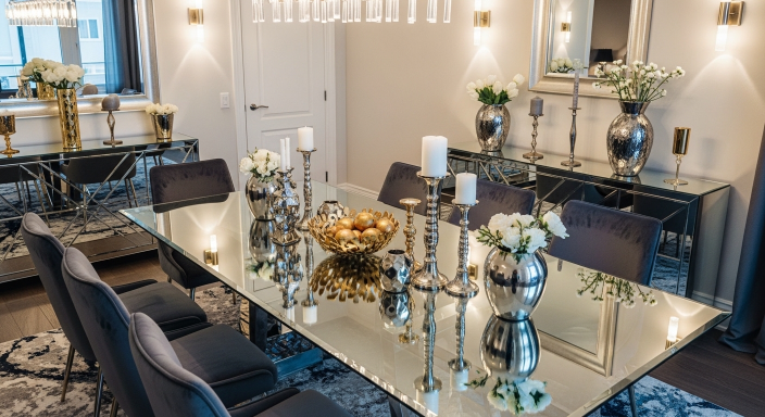 Metallic Accents Decor