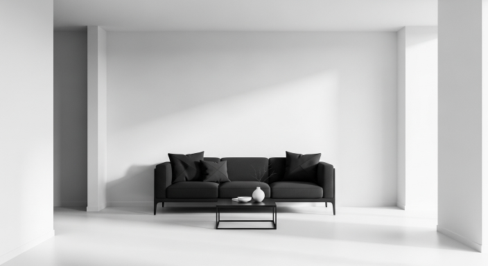 Minimalist Black and White Layout