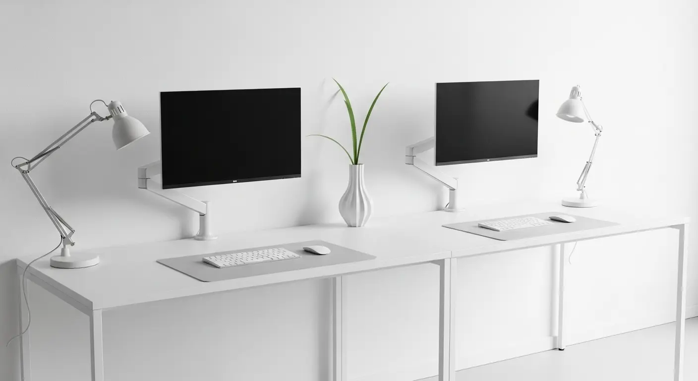 Minimalist Dual Desk