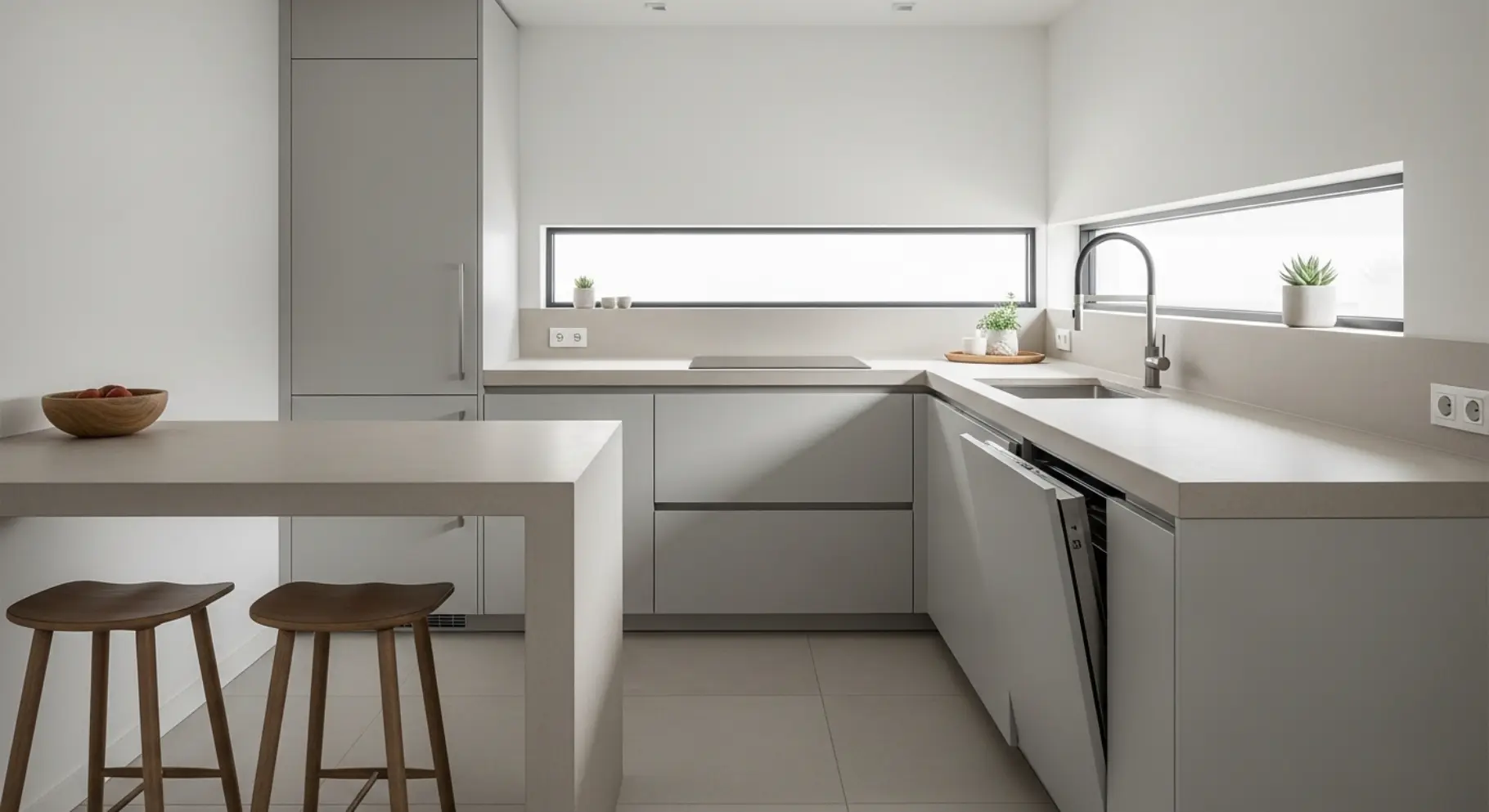 Minimalist Kitchen Layout