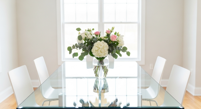 Minimalist Single Vase Centerpiece