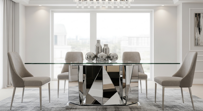 Mirror Base Centerpiece