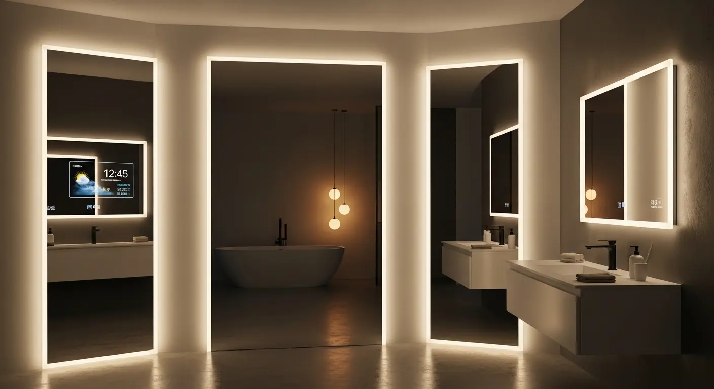 Mirror Panel with LED Backlighting