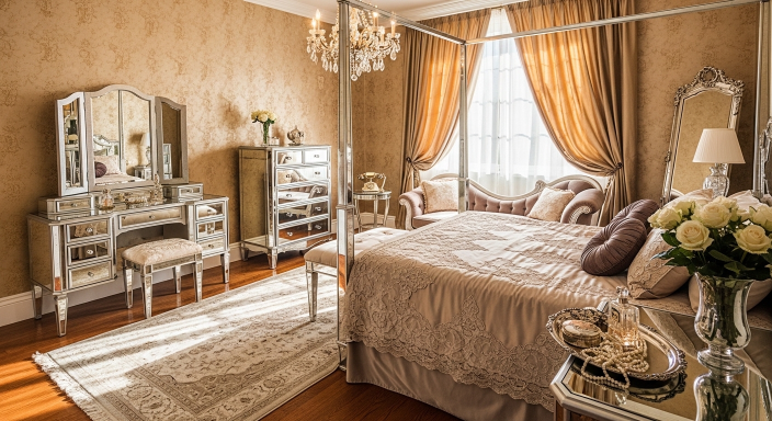 Mirrored Furniture Pieces