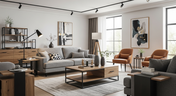 Mixed Material Furniture