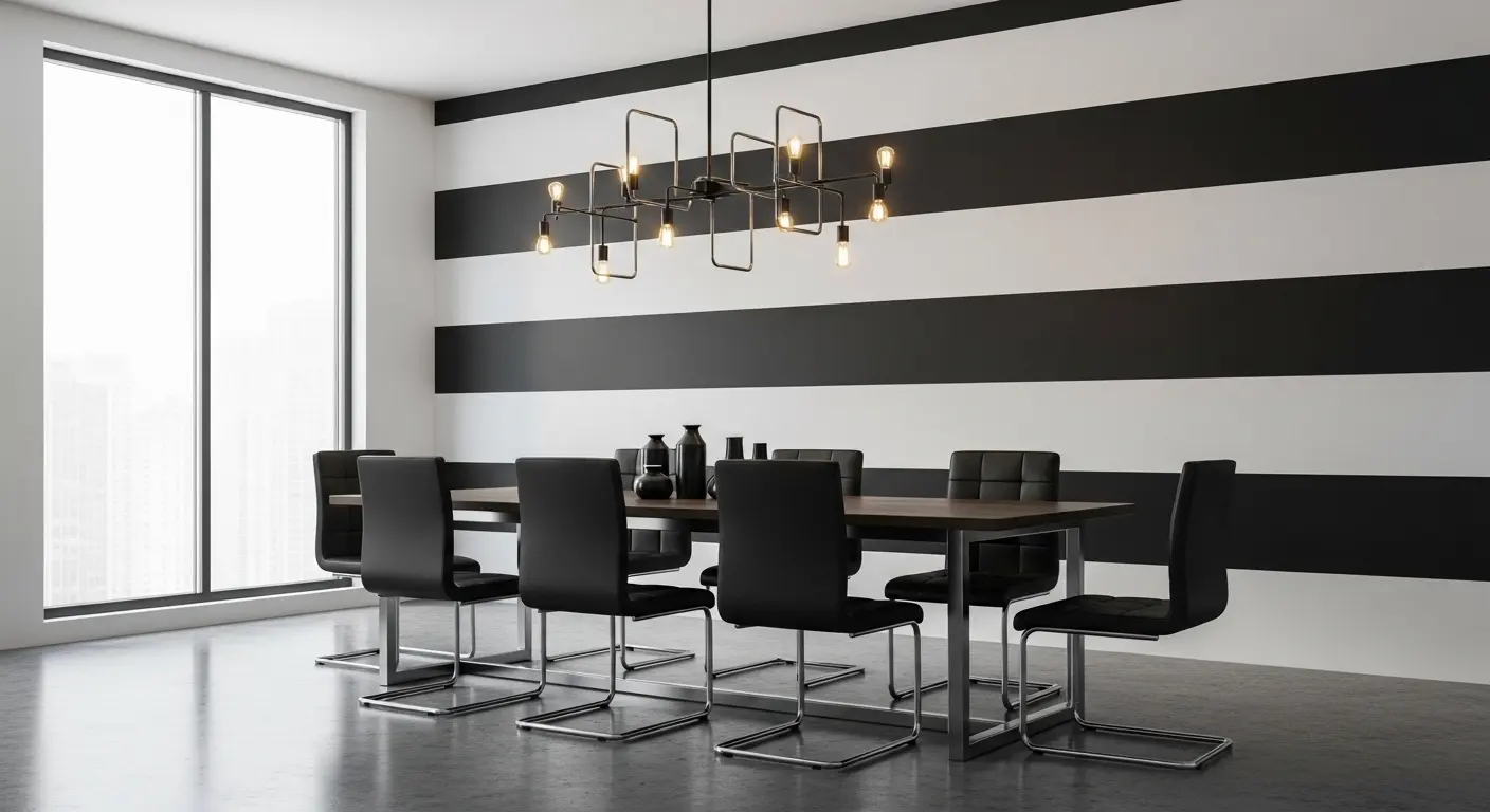 Monochrome Dining Style