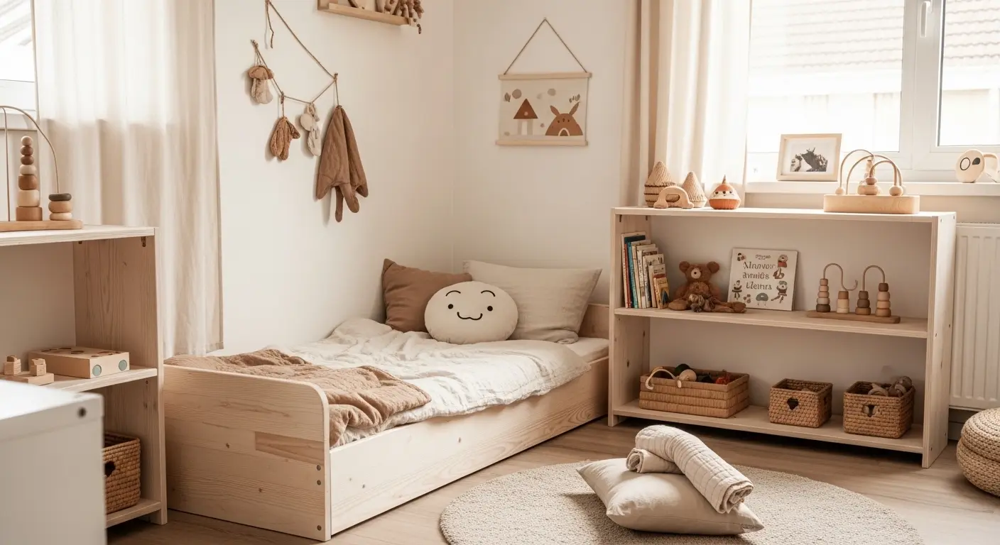 Montessori-Inspired Bedroom