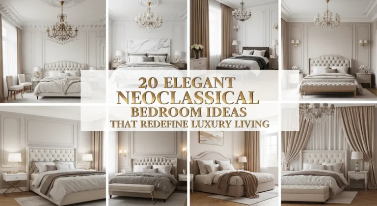 Neoclassical Bedroom Ideas