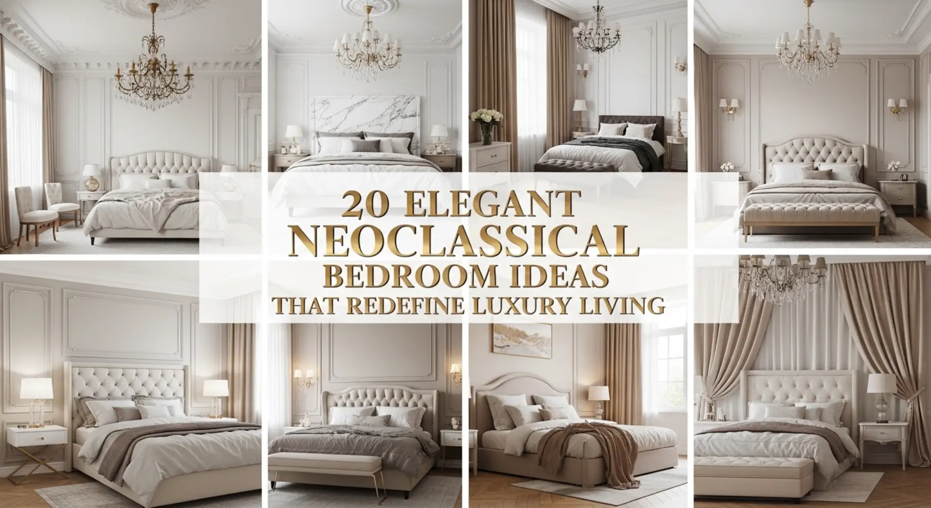 Neoclassical Bedroom Ideas