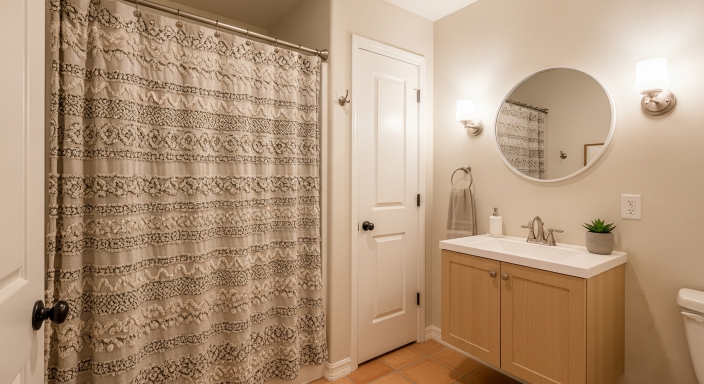 Neutral Shower Curtain