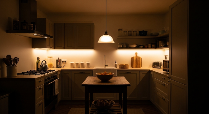 Open Shelving Display
