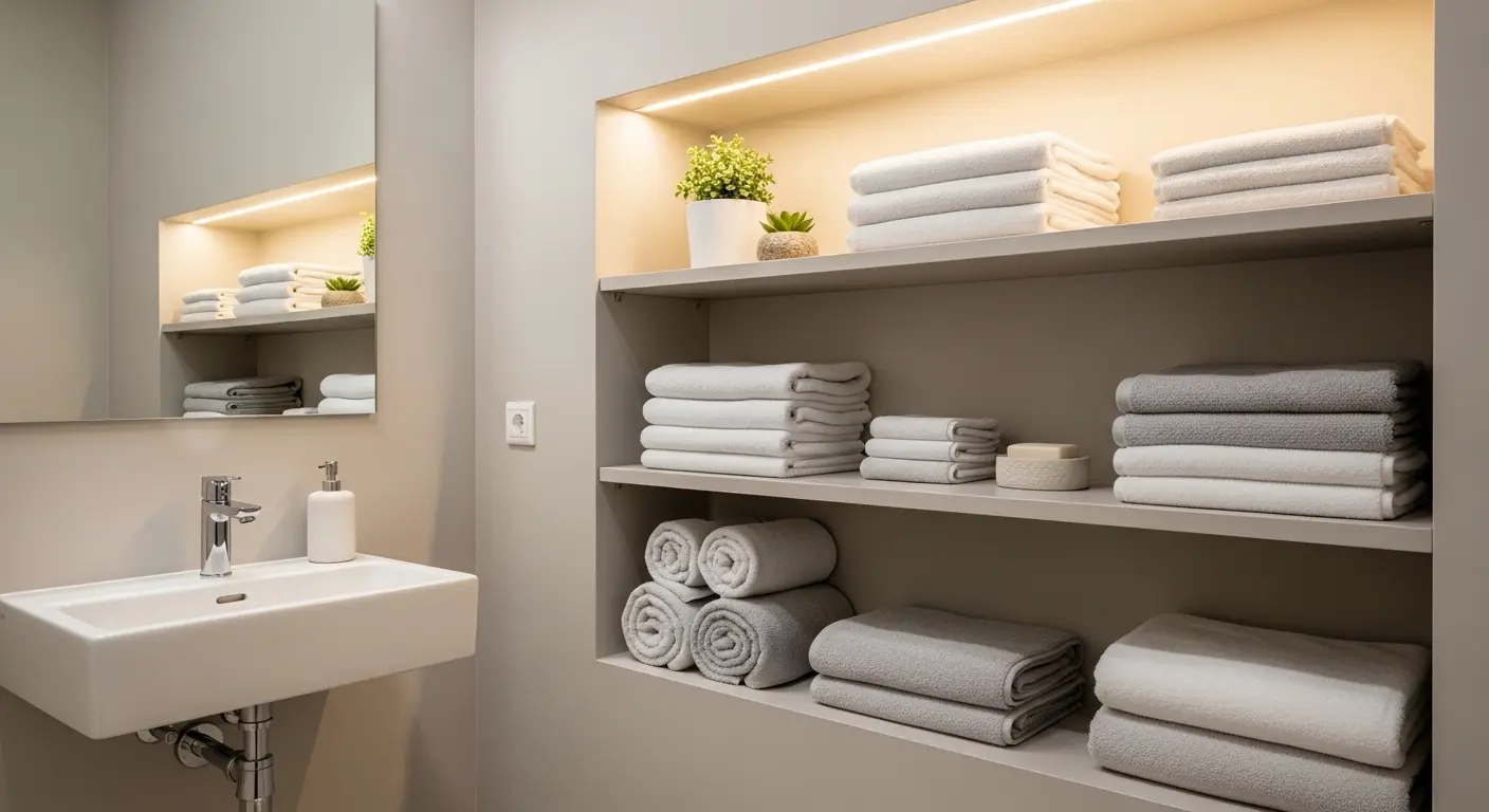 Open Shelving for Easy Access