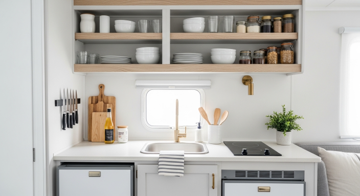 Open Shelving in the Kitchen