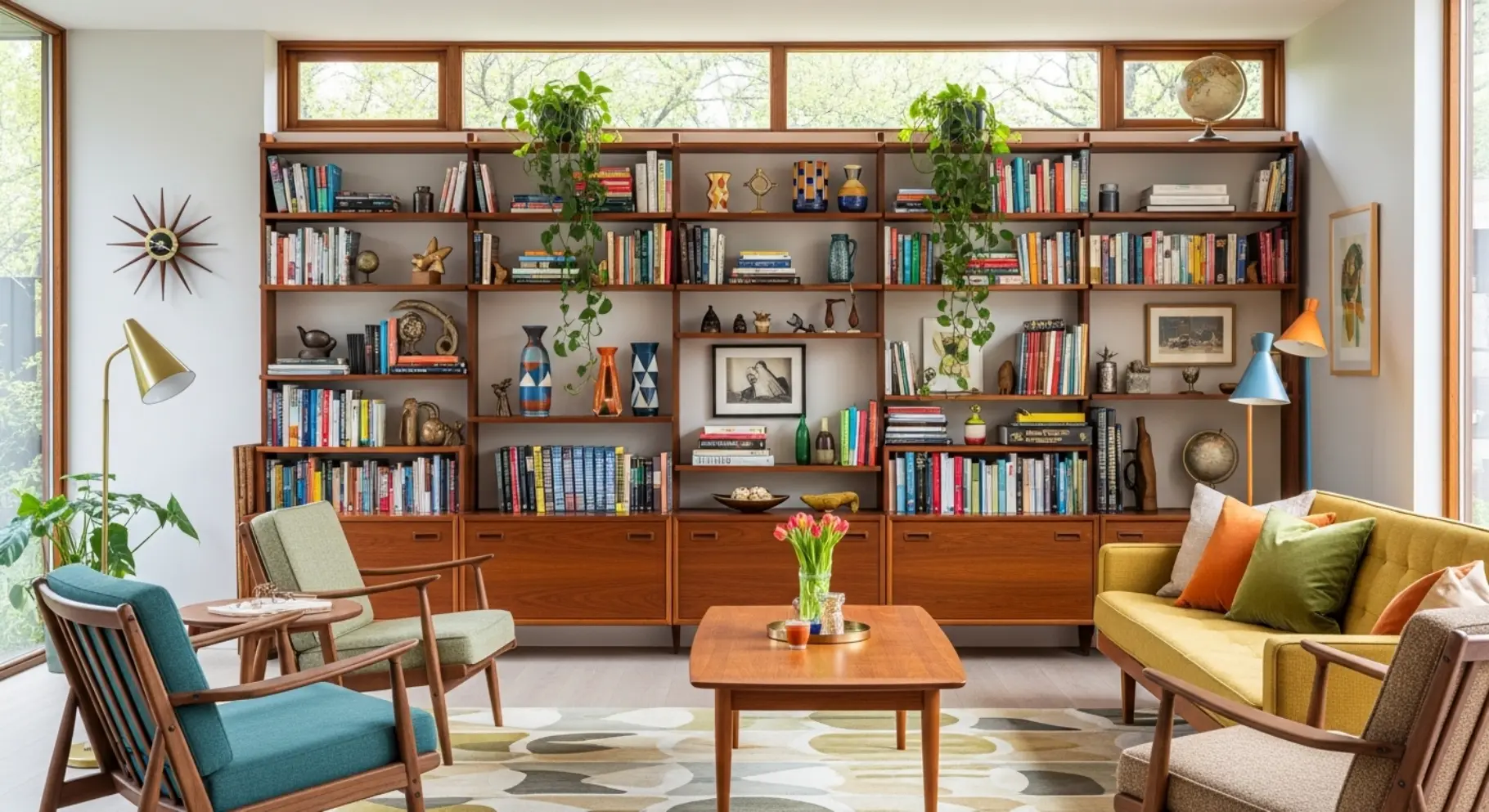 Open Shelving with Styled Decor