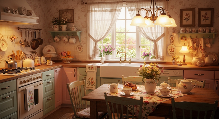 Pastel Color Cabinets