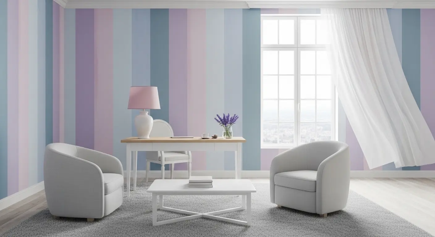 Pastel Dream Office Space