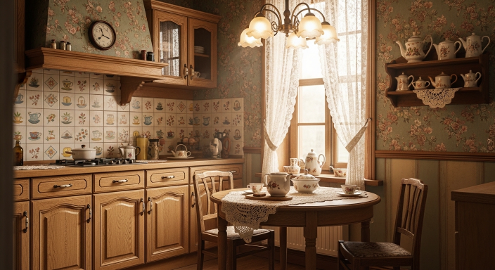 Patterned Backsplash Tiles