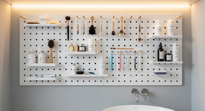 Pegboard Wall Organizer