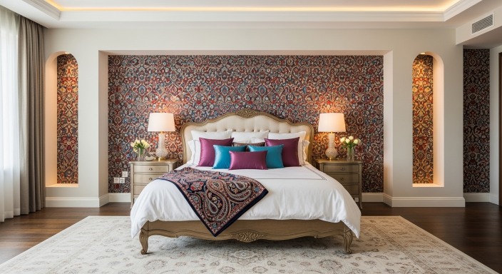 Persian-Inspired Wallpaper