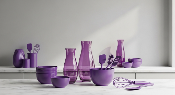 Purple Decorative Accessories
