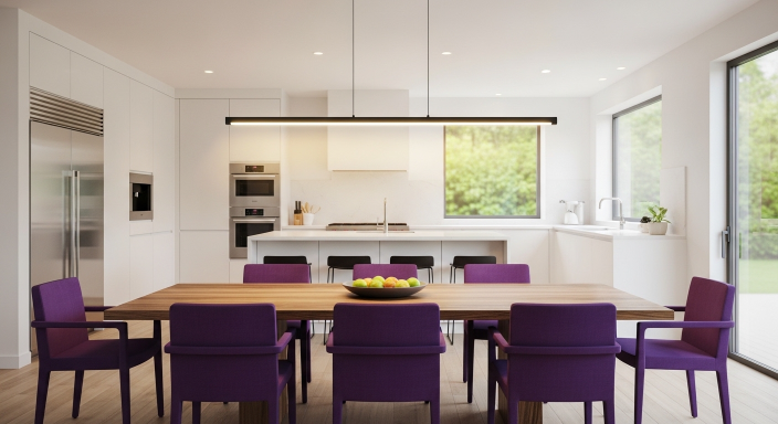 Purple Dining Chairs