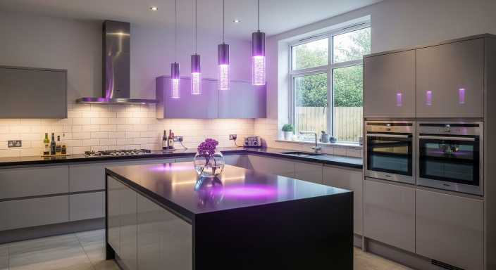 Purple Lighting Fixtures