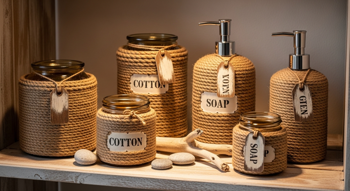 Rope Wrapped Accessories