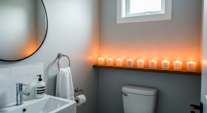 Scented Candles Display