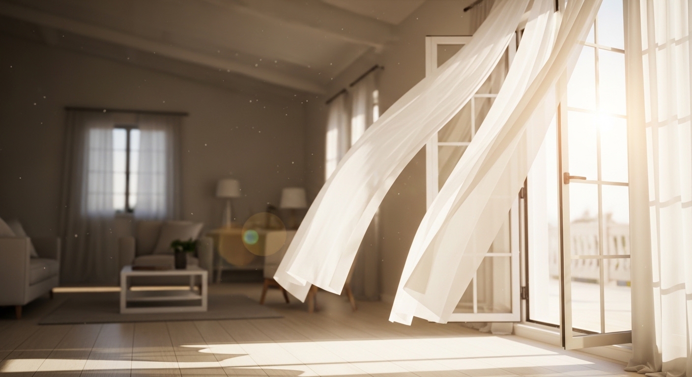 Sheer Curtains for Natural Light