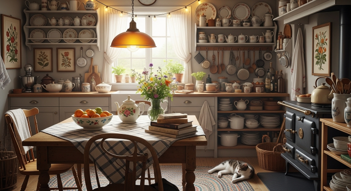 Simple Cluttered Charm Styling