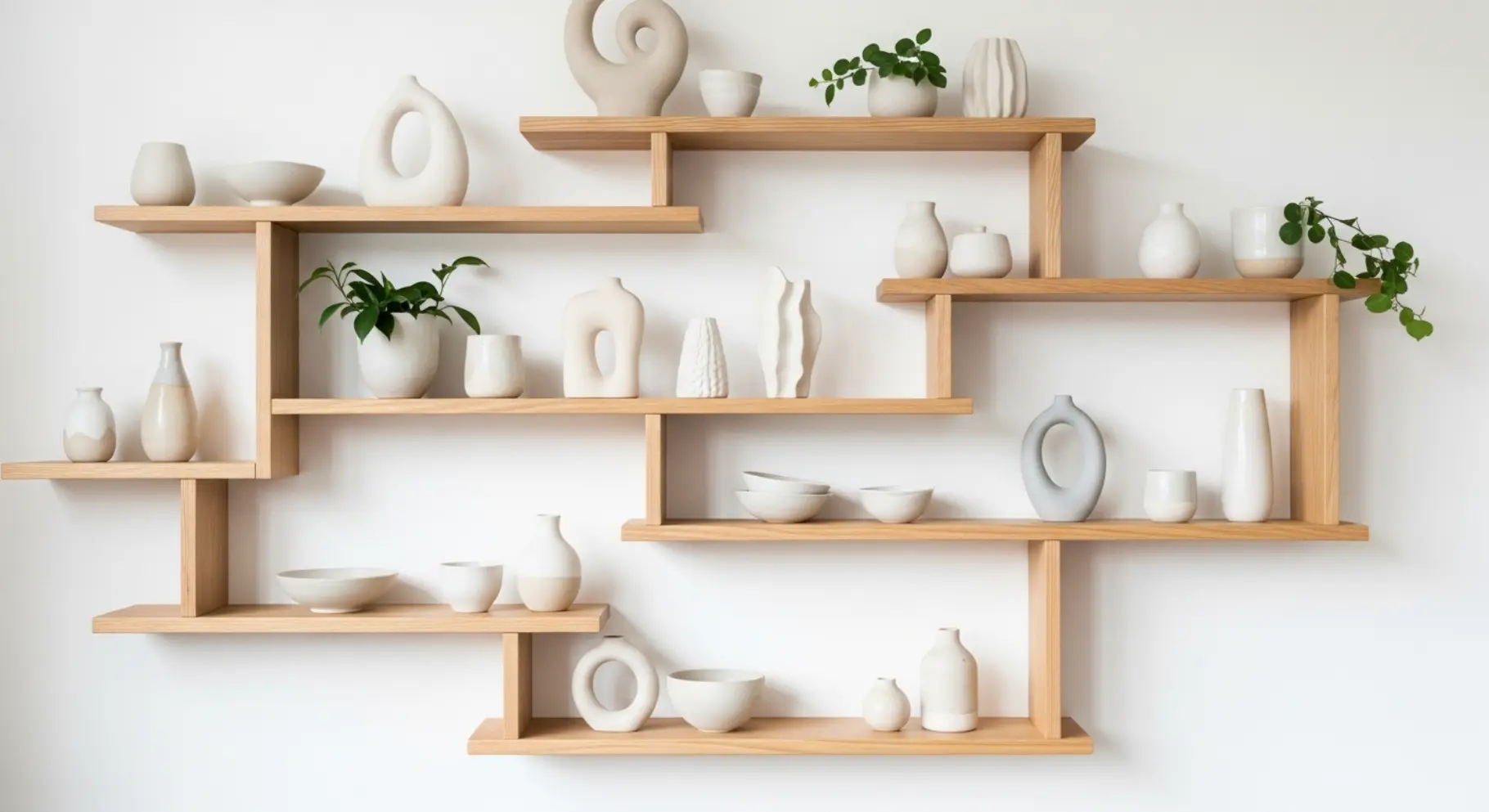 Simple and Open Shelving