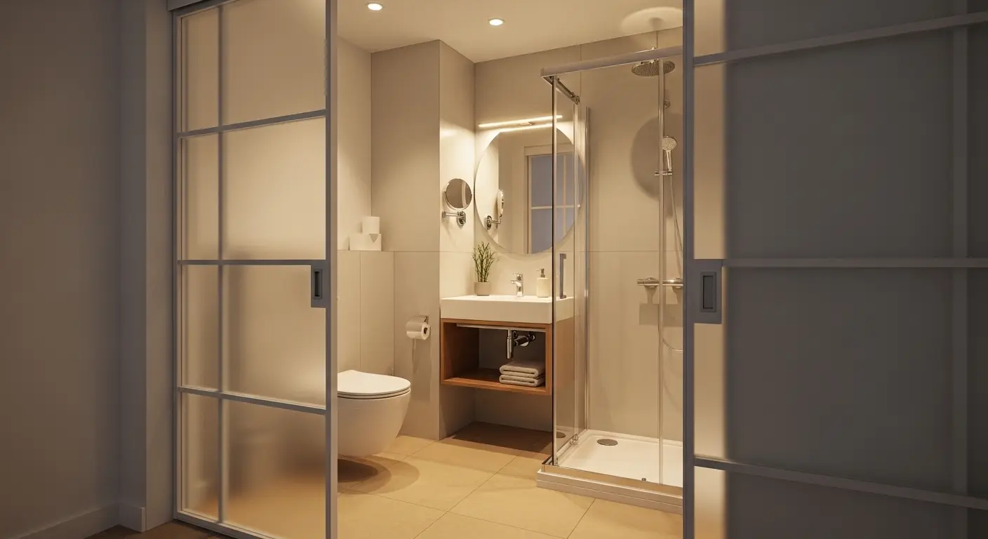 Sliding Door for Space Saving