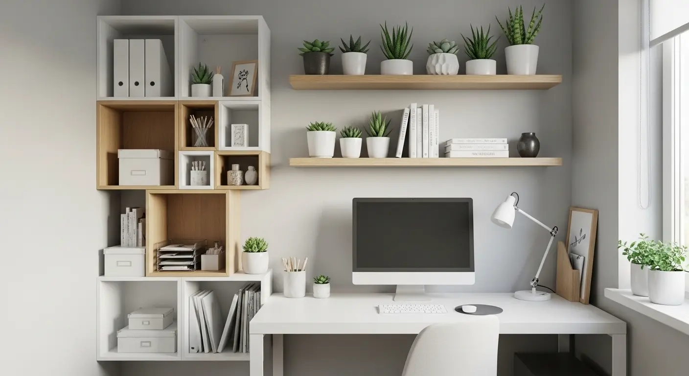 Small Space Feminine Office