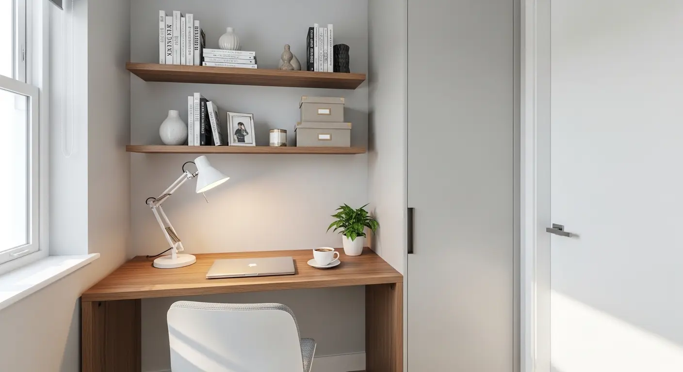 Smart Compact Office for Small Spaces