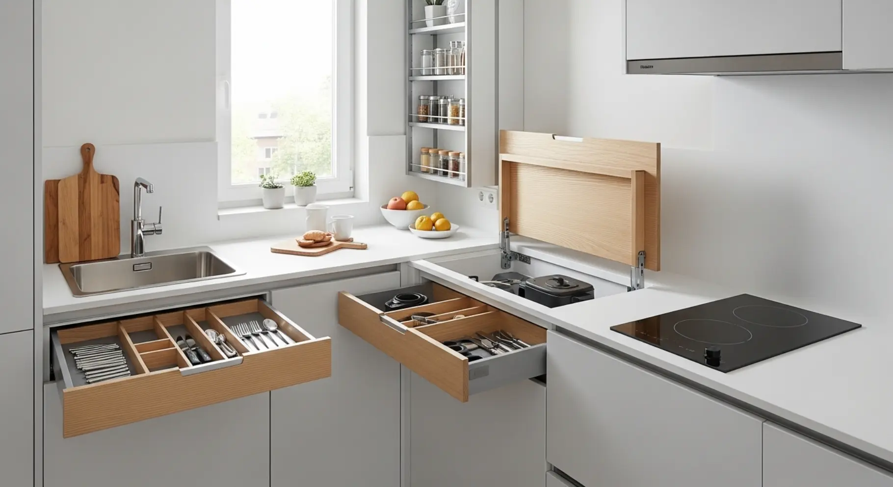 Smart Storage Kitchen Layout